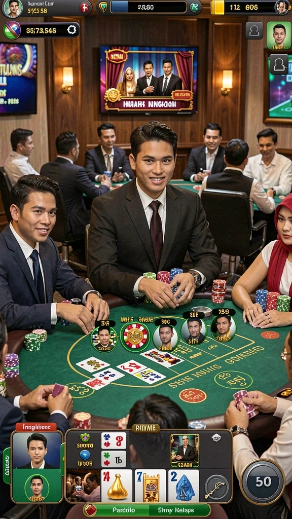 Tampilan antarmuka utama yang menarik dan mudah digunakan.
