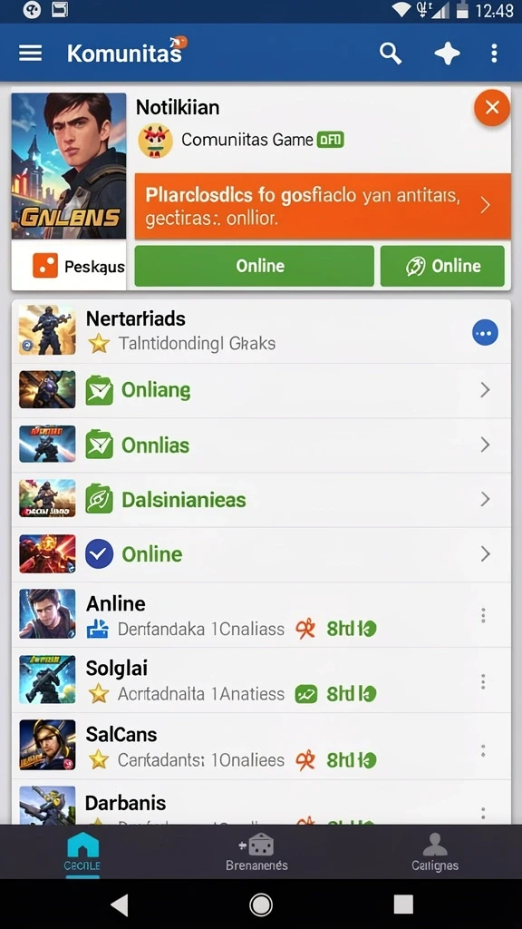 Fitur keamanan yang menjamin data pengguna.