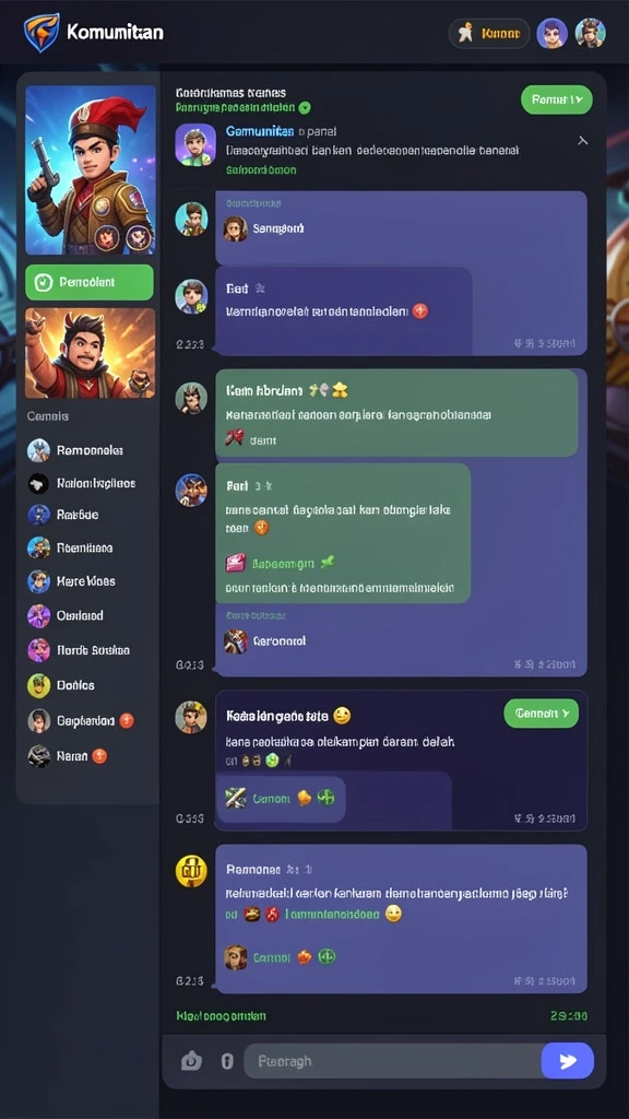 Mode multiplayer memungkinkan interaksi dengan pemain lain.