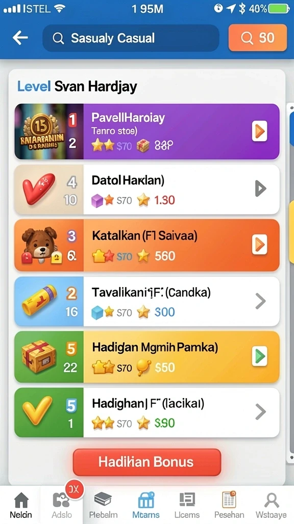 Fitur jackpot yang menggiurkan di dalam permainan.