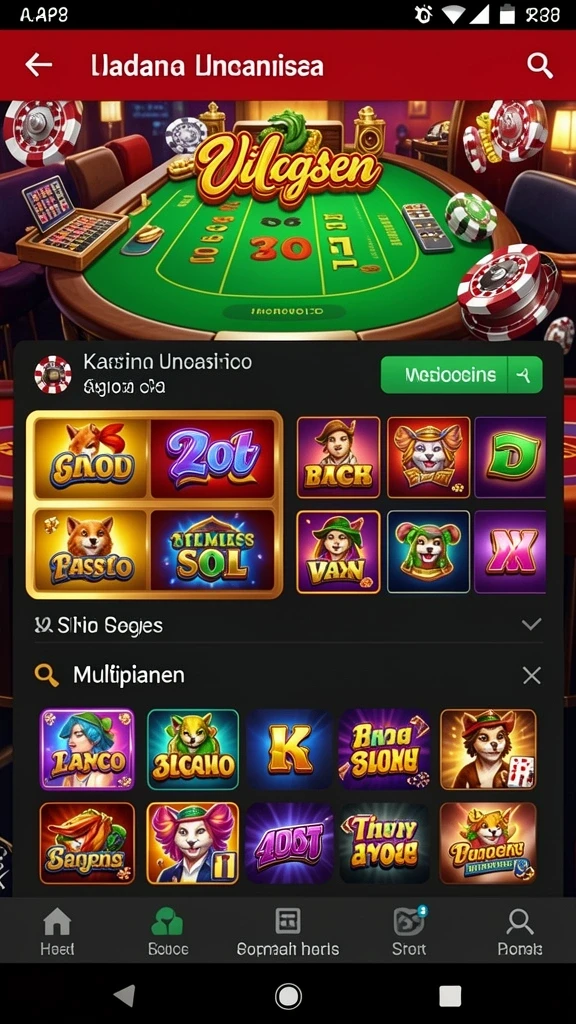 Memperlihatkan fitur multiplayer yang seru dan interaktif.