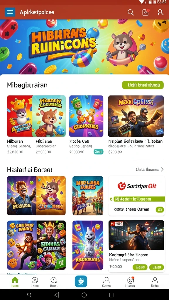 Tersedia berbagai level yang menantang dan menarik.
