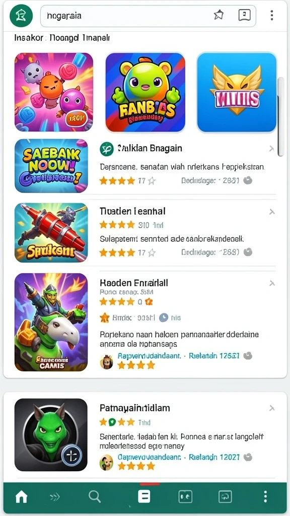 Tampilan antarmuka yang user-friendly dan menarik.