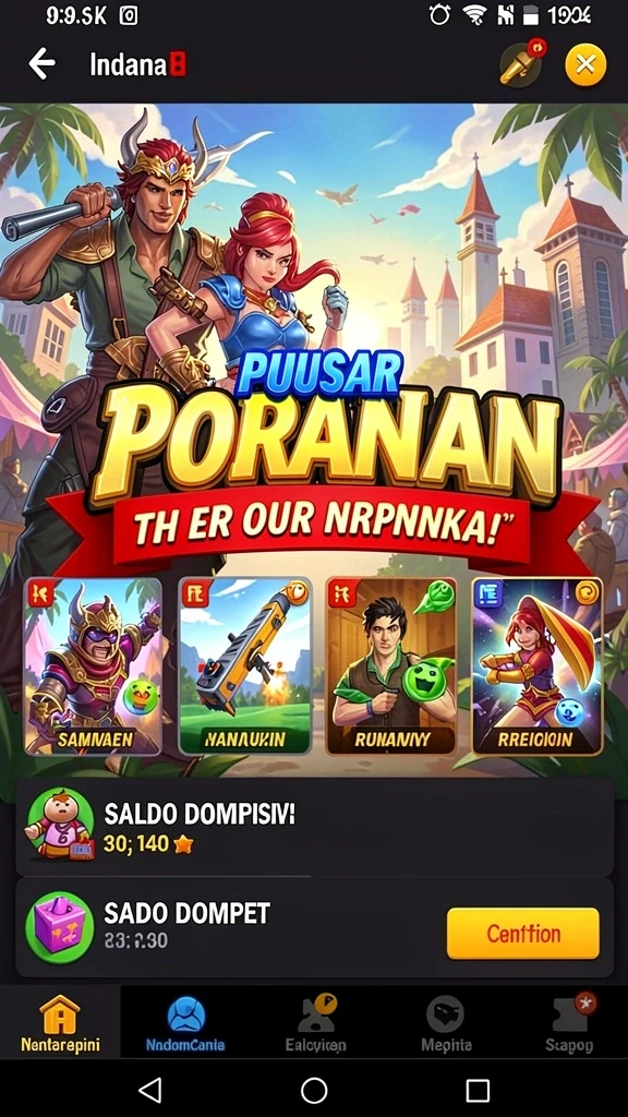 Tantangan level yang bervariasi memberikan pengalaman yang menarik.