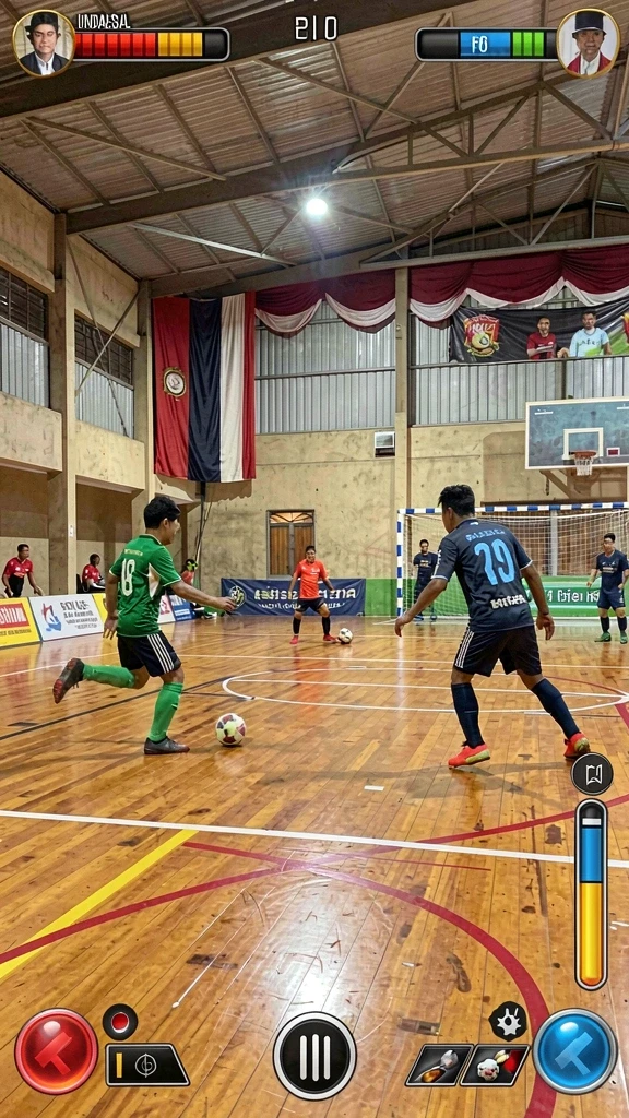 Tampilan awal yang menggugah selera dengan karakter legendaris.