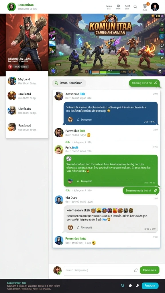 Gameplay yang dinamis dan penuh aksi di lapangan.