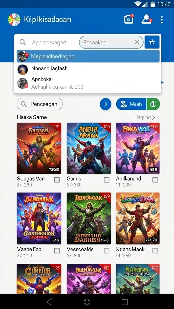 Tampilan antarmuka yang menarik dan mudah digunakan.