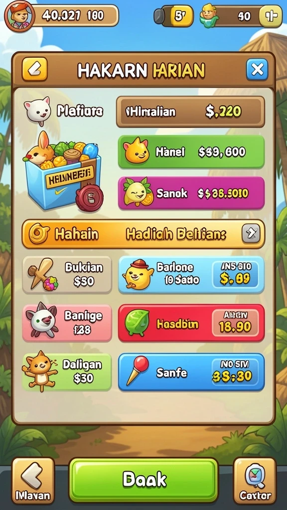 Aksi seru dalam pertempuran melawan monster.