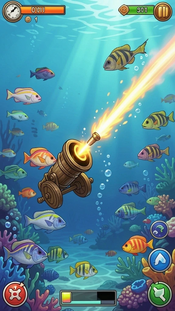Gambaran gameplay yang mendebarkan saat mencari harta.