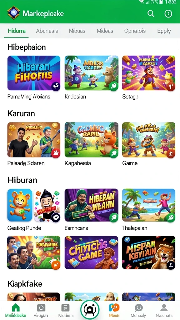 Menampilkan grafik indah dari dunia dalam HOT985.