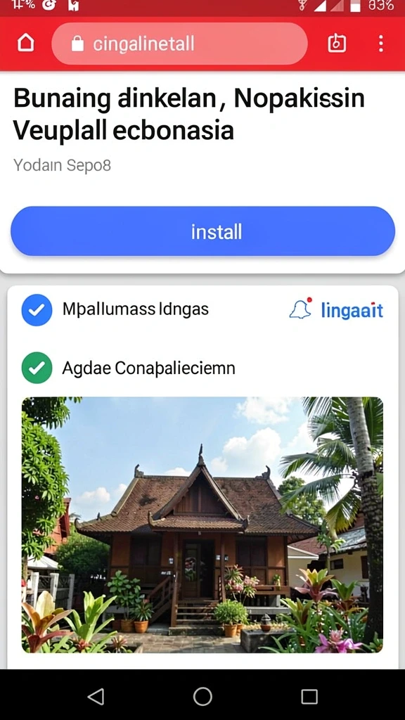 Tampilan karakter yang menarik dan dinamis.