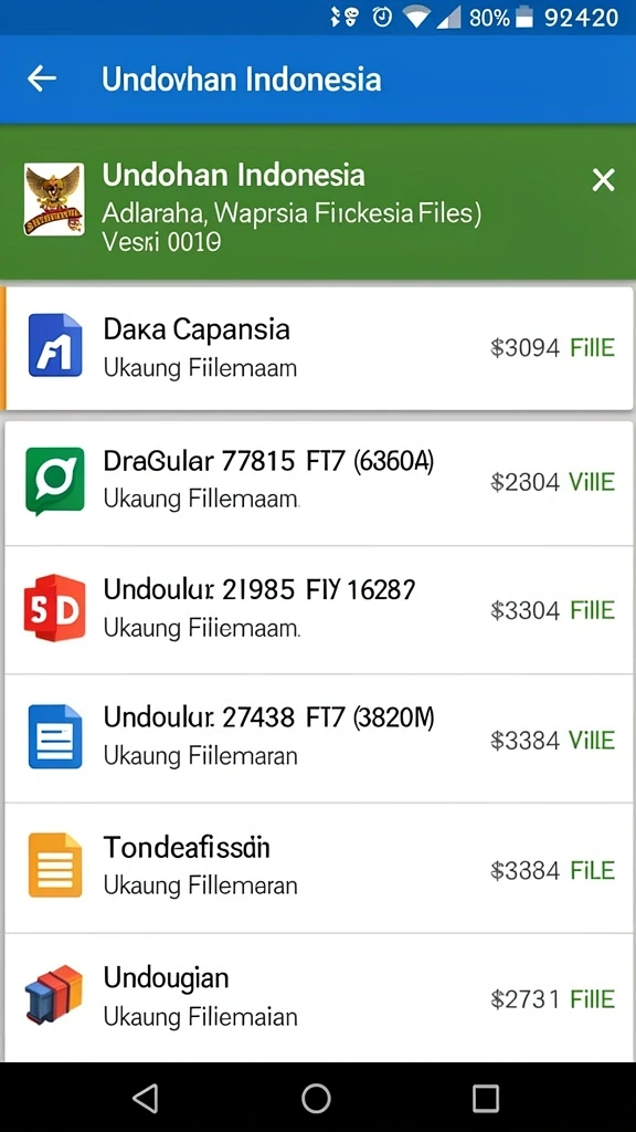 Tampilan utama J200M yang menarik dan intuitif.