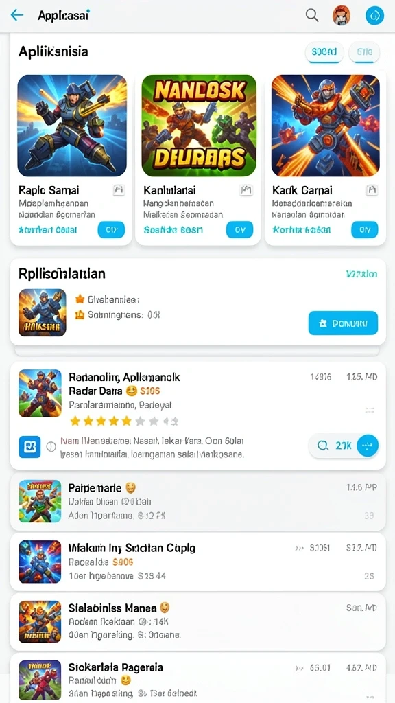 Tampilan antarmuka yang bersih dan ramah pengguna.