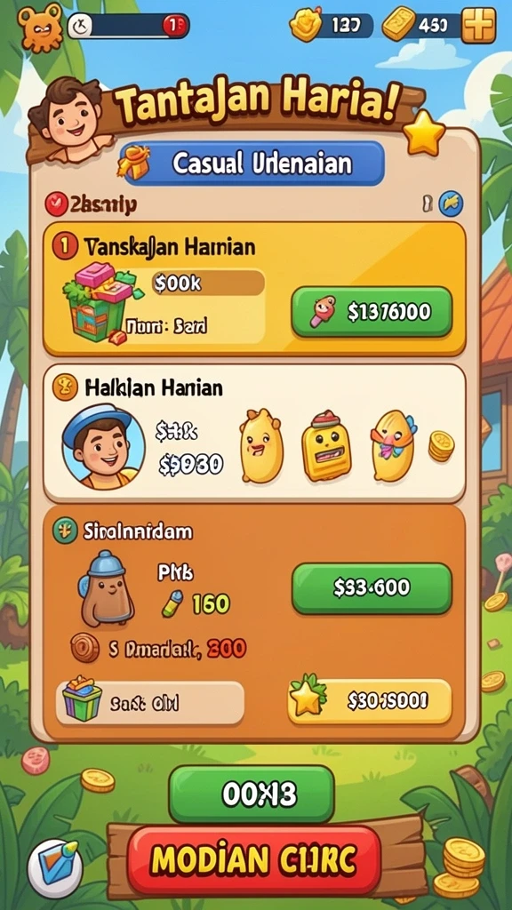 Grafik yang memukau dan detail dalam permainan.