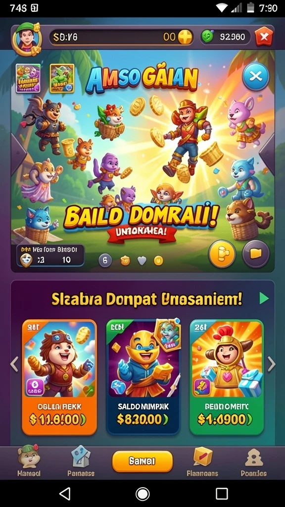 Fitur bonus yang menambah keseruan setiap putaran.