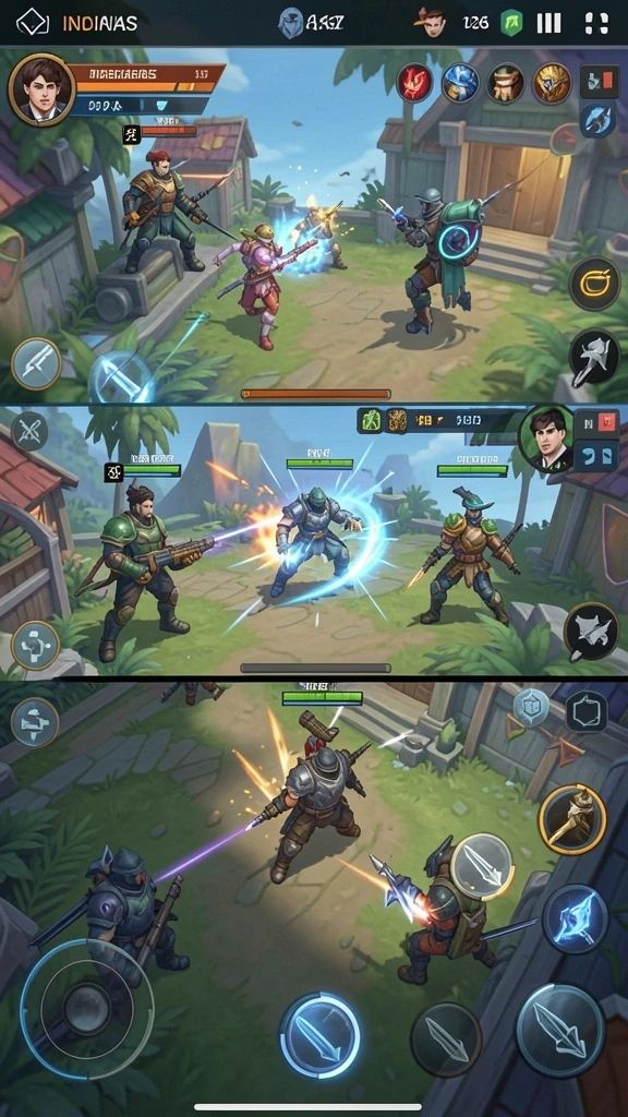 Mode multiplayer yang memungkinkan bermain dengan teman.