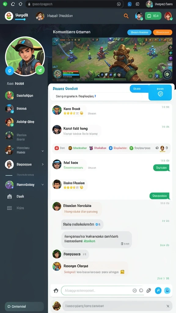 Tampilan antarmuka yang menarik dan mudah digunakan.