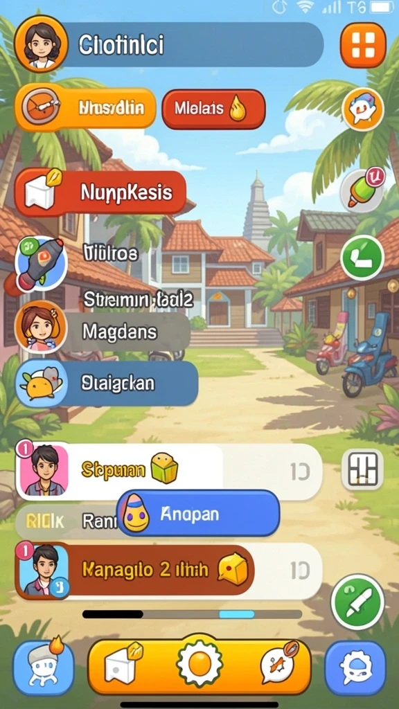 Kompetisi seru dengan pemain dari seluruh dunia.