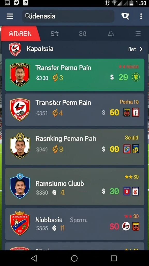 Tampilan antarmuka yang ramah pengguna.