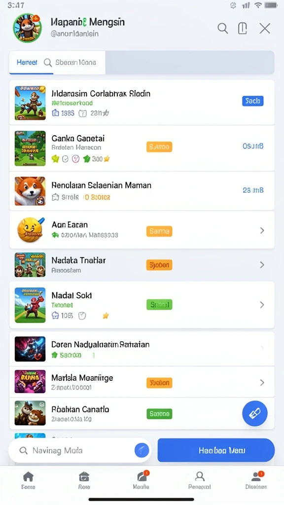 Fitur karakter yang dapat disesuaikan dengan mudah.