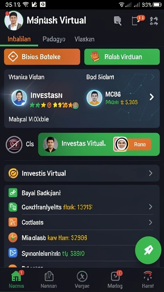 Tampilan awal aplikasi OKIDR yang menarik.