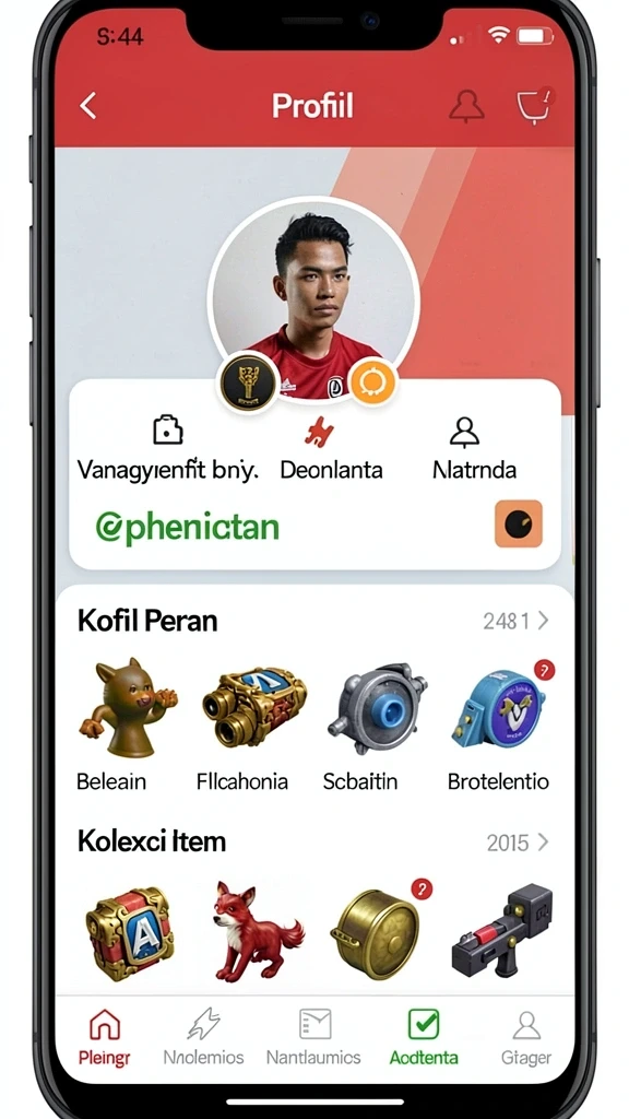 Momen aksi seru dalam permainan.