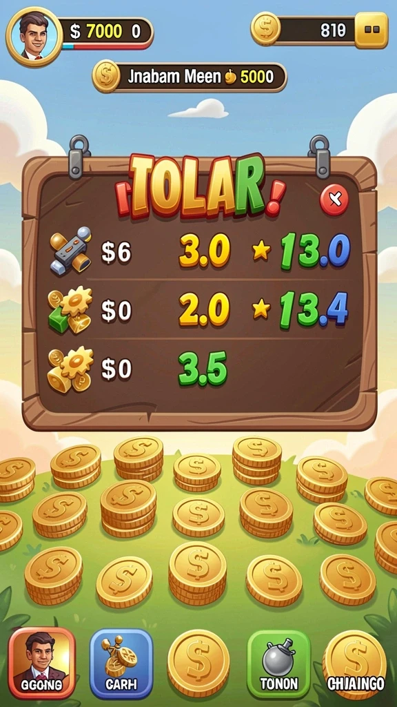 Visual menakjubkan dari dunia game yang luas.