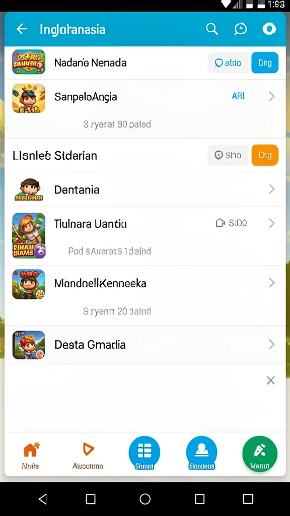 Berbagai pilihan permainan seru untuk semua kalangan.