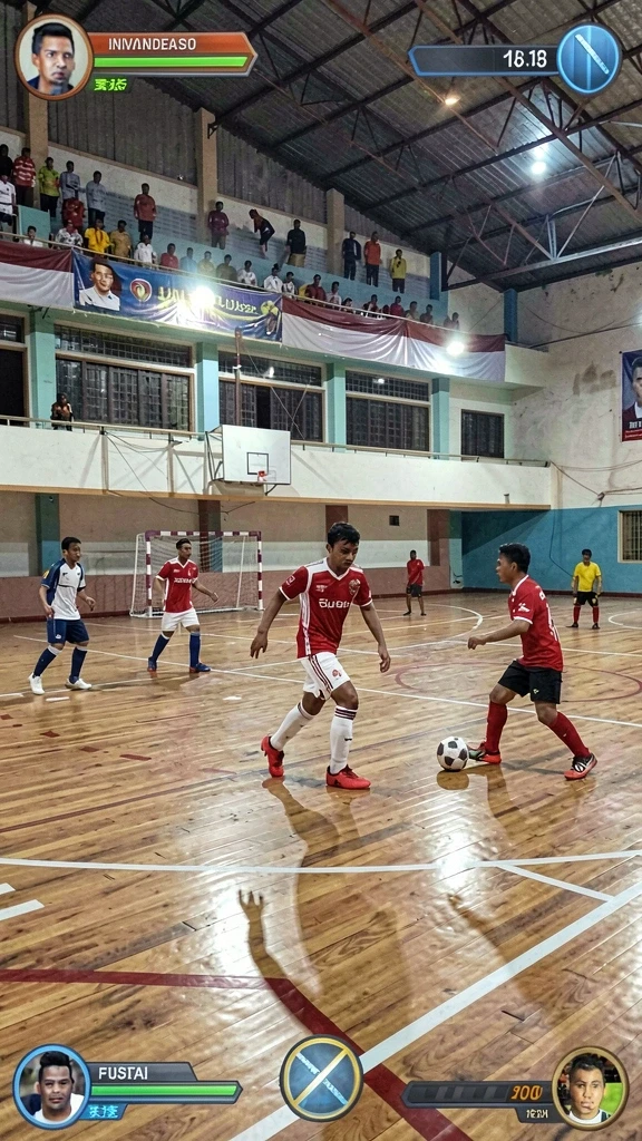 Screenshot menampilkan antarmuka utama yang menarik.