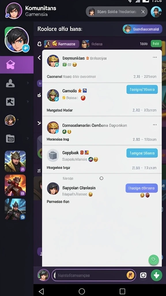 Mode multiplayer yang seru untuk bersaing dengan teman.