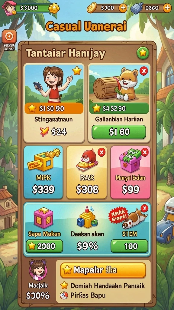 Tampilan antarmuka pengguna yang sederhana dan menarik.