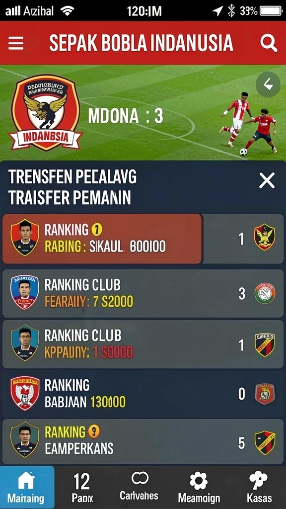 Berbagai karakter unik untuk dipilih.