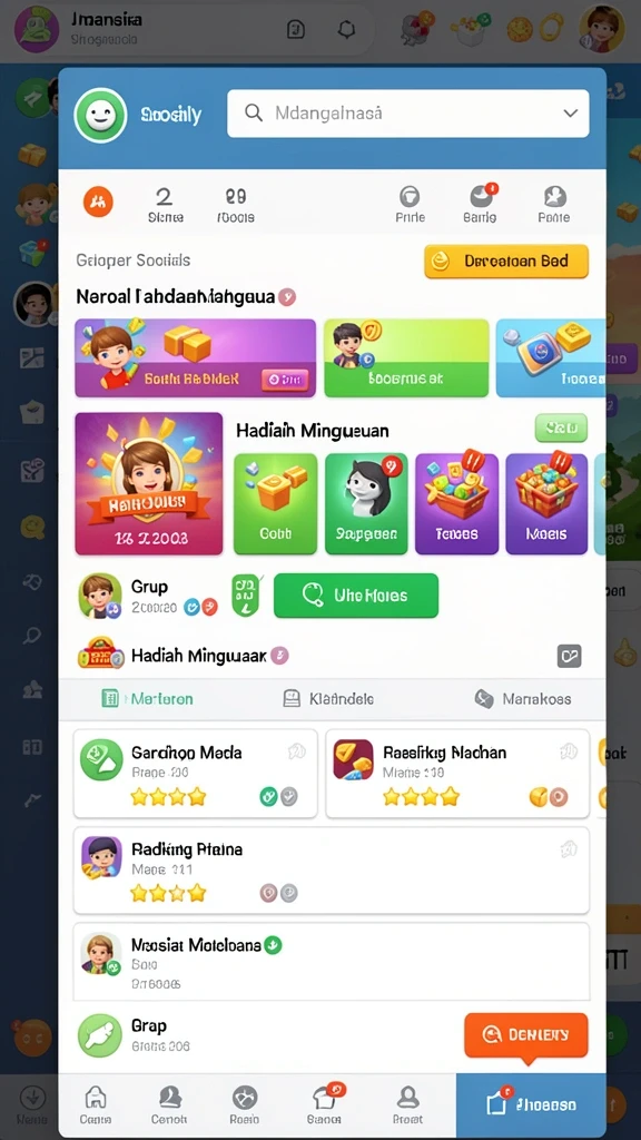 Tangkapan layar menunjukkan pertarungan melawan musuh tangguh.