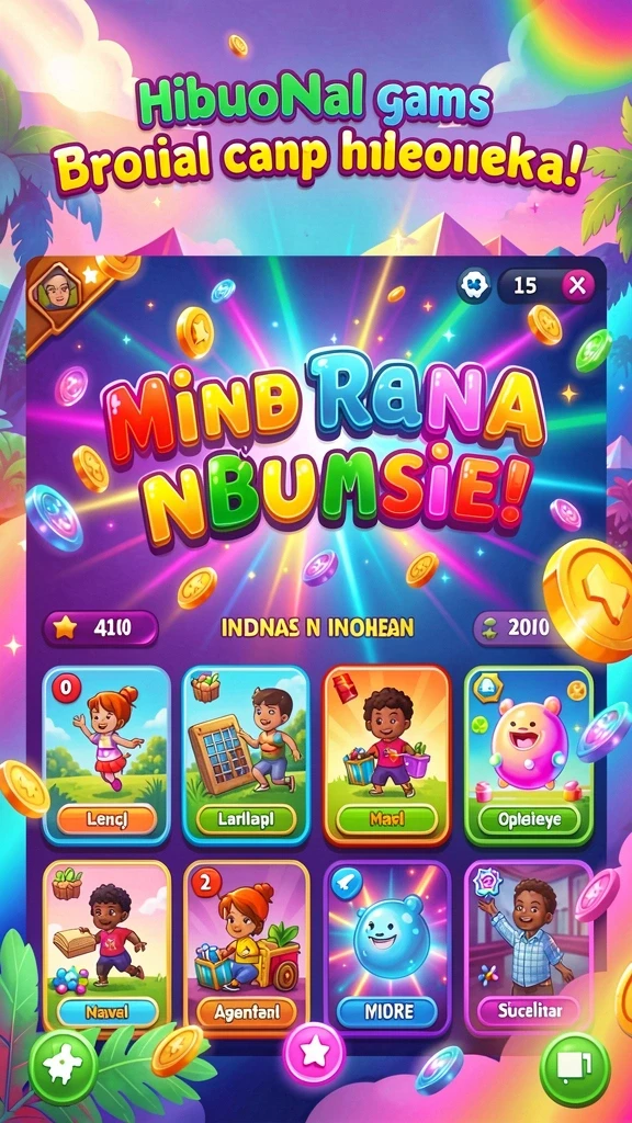 Screenshot kedua menampilkan misi tim di arena pertarungan.