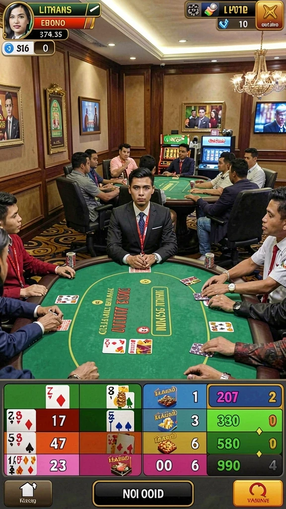Tangkapan layar menunjukkan aksi dalam game yang seru.