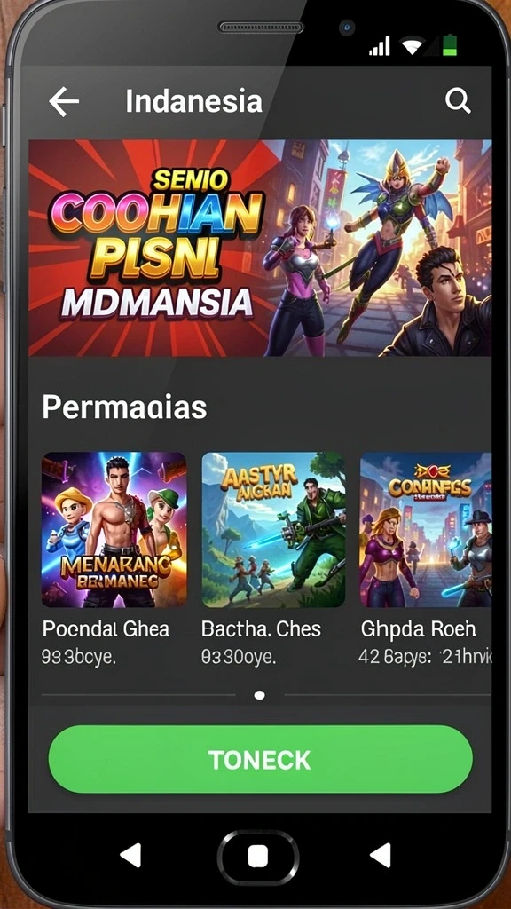 Karakter unik yang bisa kamu pilih.